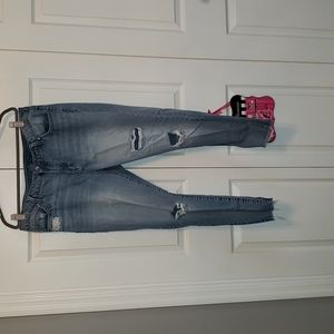 J. Lo Distressed Jeans